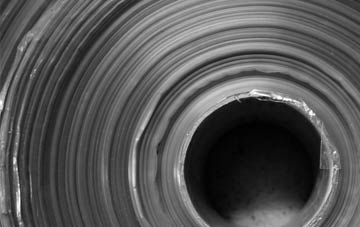 Black Tar pvc roof replacement