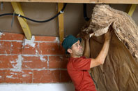 Black Tar tapered roof insulation